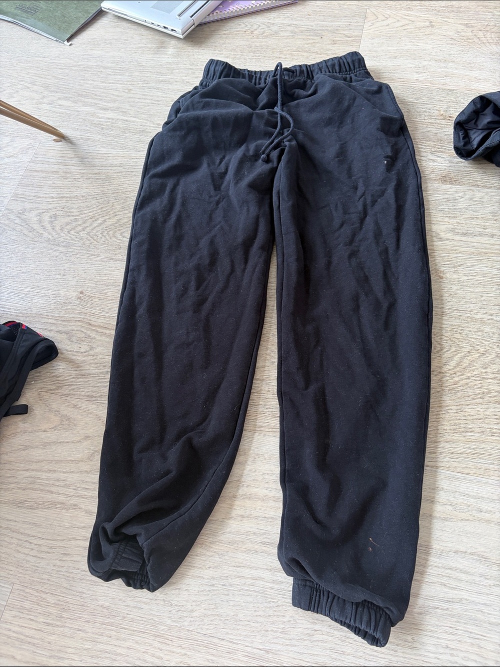 Aeropostale Black Fleece Joggers